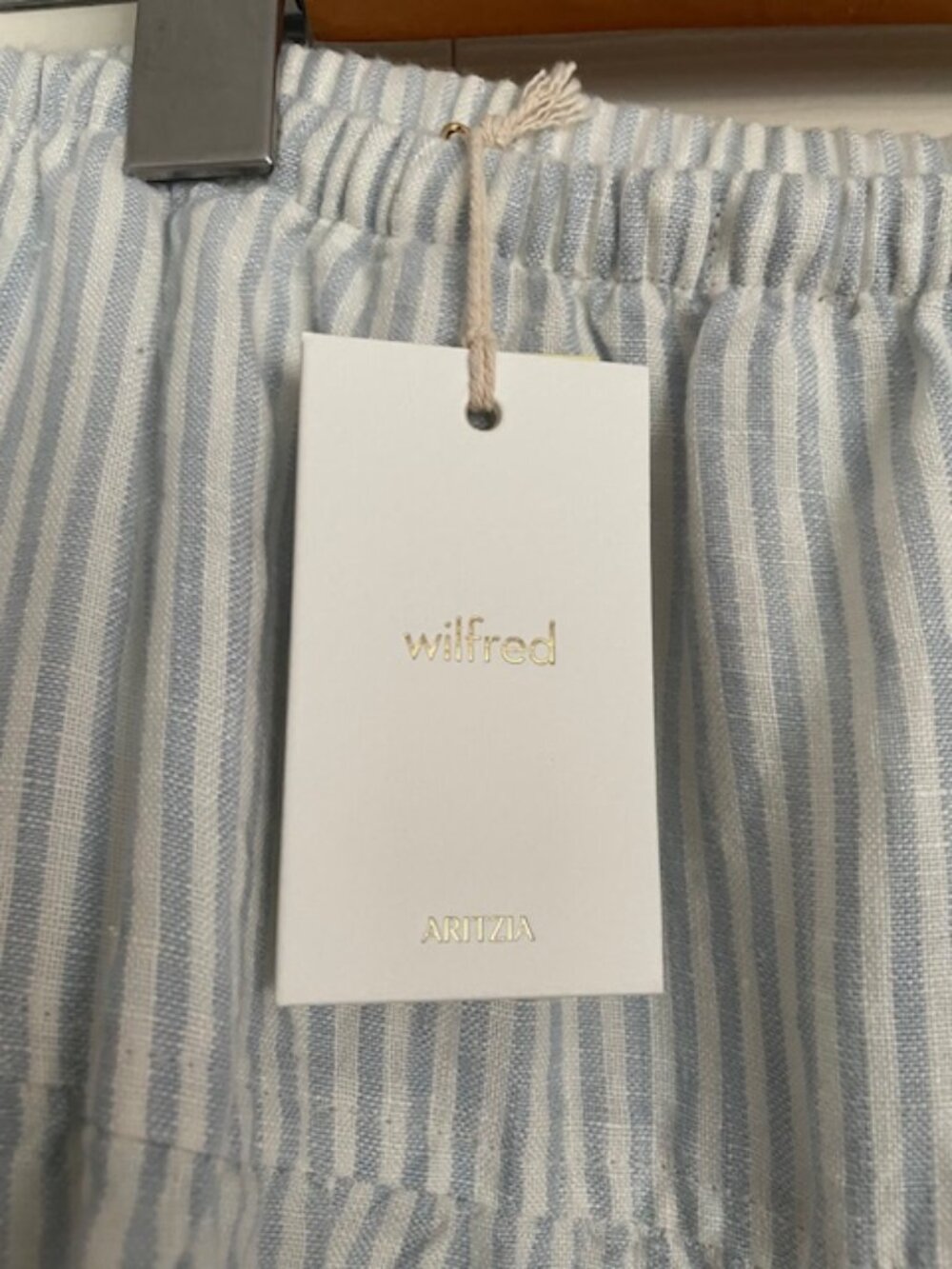Aritzia Wilfred Linen Skirt Brand New With Tags - Picture 4 of 4